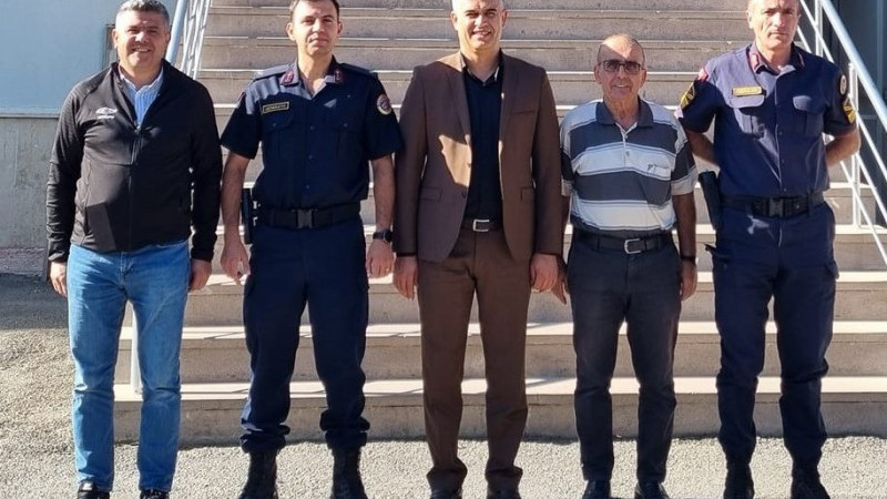 Yeni ilçe jandarma komutanı göreve başladı