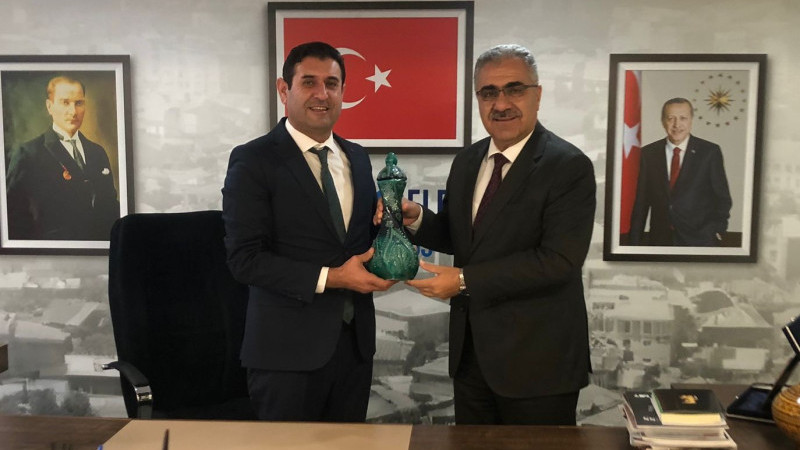 Başkan Ertaş, Başkan Çiğdem’i ziyaret etti