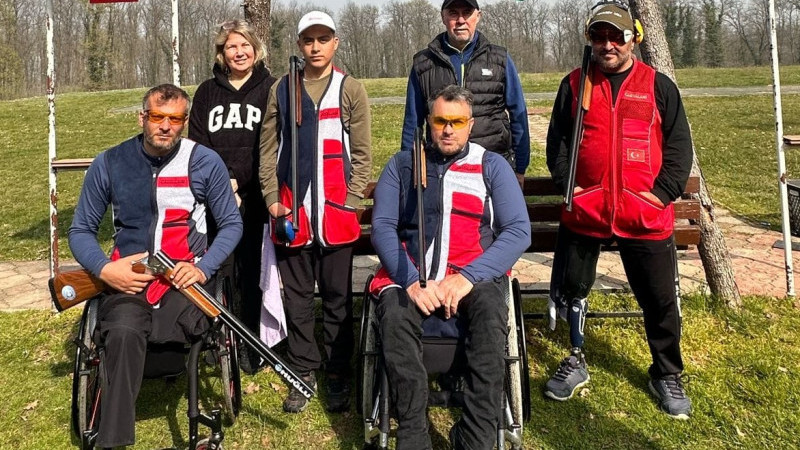 Huğlulu milli sporcu da kampa girdi