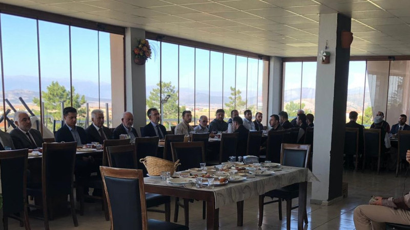 Kaymakam Gel, din görevlileri ile kahvaltıda buluştu