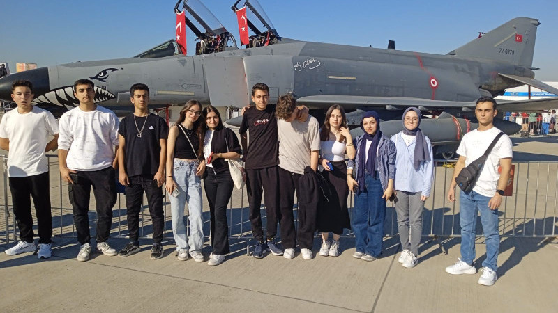 Beyşehirli öğrencilerden TEKNOFEST ziyareti