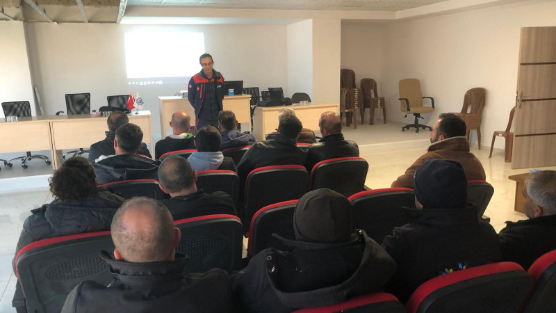 Hüyük’te afet ve arama kurtarma eğitimi