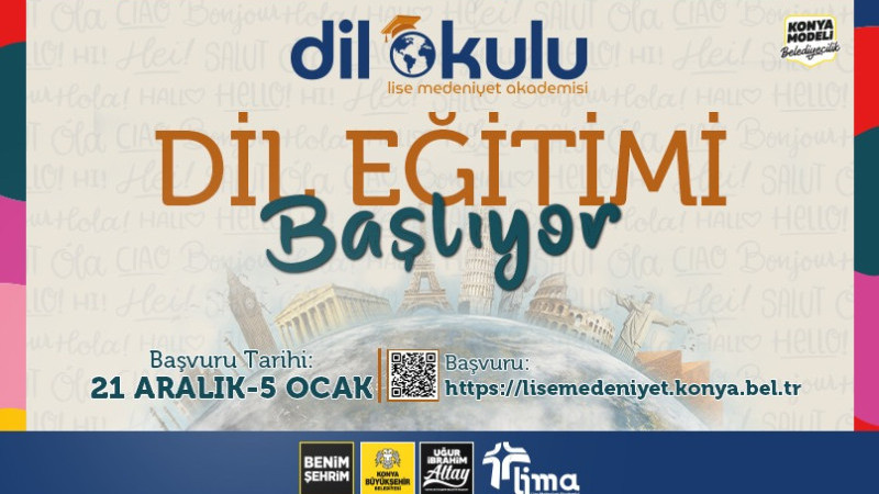 Şimdi dil öğrenme zamanı