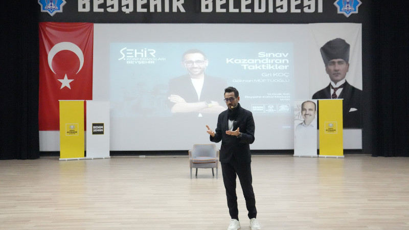 Gökhan Müftüoğlu, Beyşehirli gençlerle buluştu