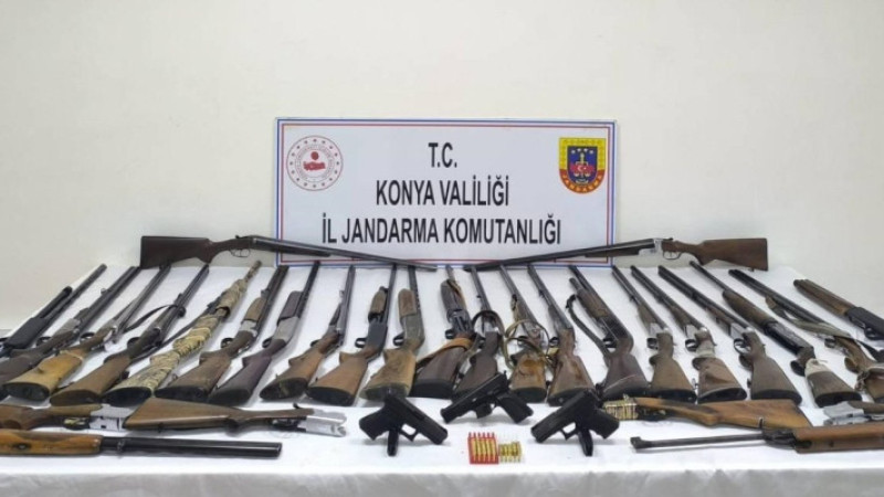 Kaçak silah tamiri yapan işyerine jandarma baskını