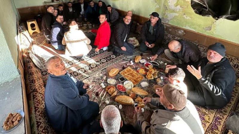 Beyşehir'de köy odası geleneği yaşatılıyor