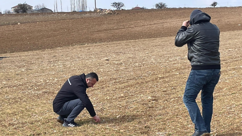 Beyşehir'de ziraat mühendisleri sahaya çıktı