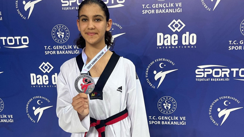 Tekvandonun yıldızı, Türkiye 2'incisi oldu