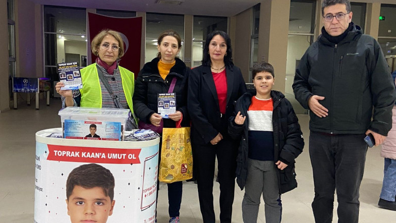 Toprak Kaan İçin Umut Gecesi Düzenleniyor