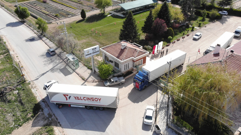 Fidanlar kardeş ülke Azerbaycan için yola çıktı