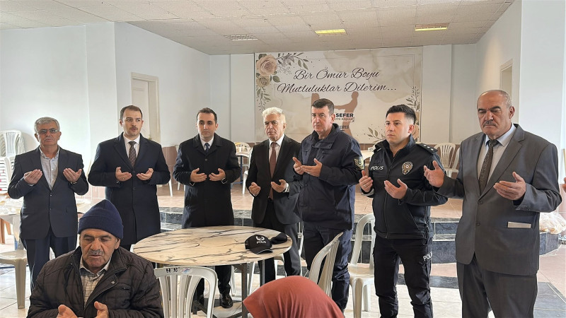 Hüyük'te çiftçiler şükür duasında buluştu