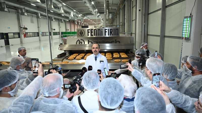 Günlük 150 bin adet ekmek üretiliyor