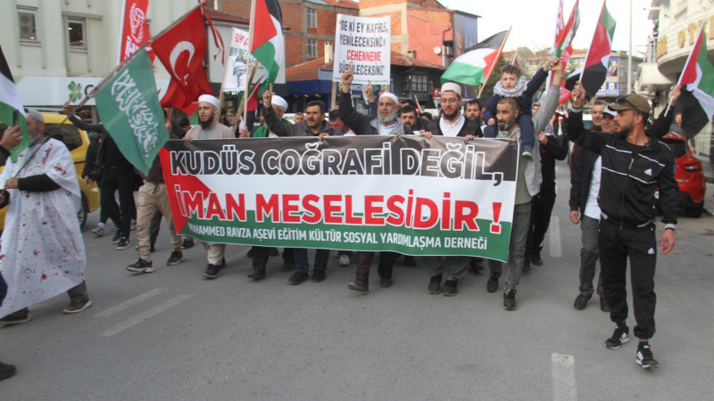 Beyşehir Gazze için tek yürek!