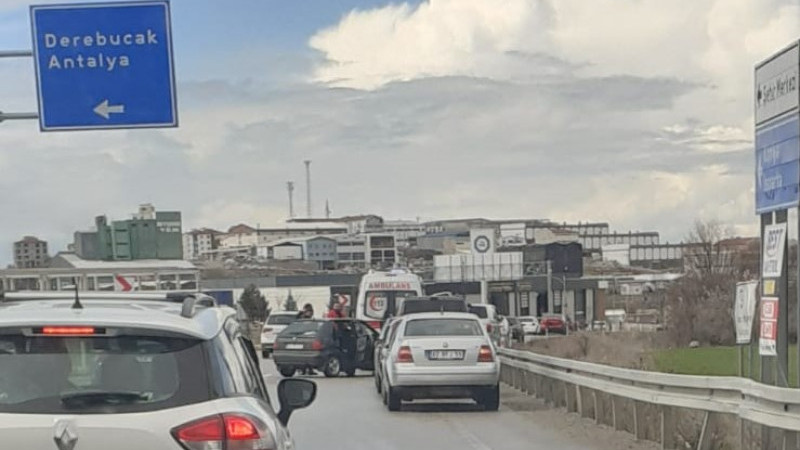Beyşehir'deki trafik kazasında 2 kişi yaralandı