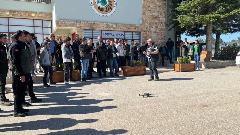 Ormancılara drone eğitimi verildi