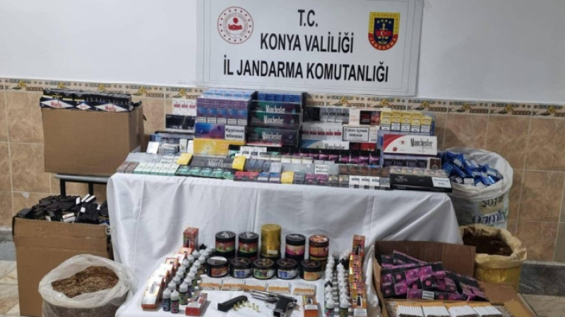 Jandarmadan kaçakçılık operasyonu
