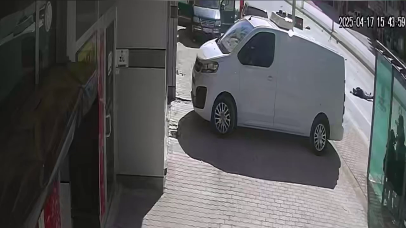 Acı kazanın güvenlik kamera görüntüleri ortaya çıktı