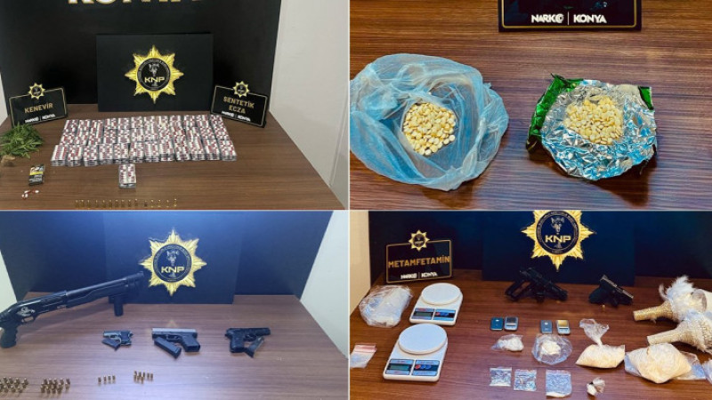 Polis göz açtırmadı!  Bir haftada 38 operasyon, 37 tutuklama