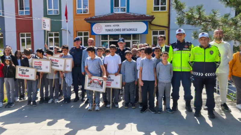 Hüyük'te karayolları trafik haftası etkinlikleri