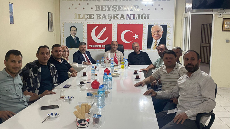 YRP Beyşehir İlçe Teşkilatında bayramlaşma