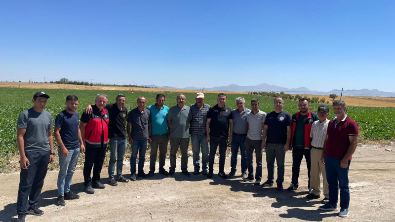 Çiftçi buluşmalarında geleceğin tarımı konuşuldu