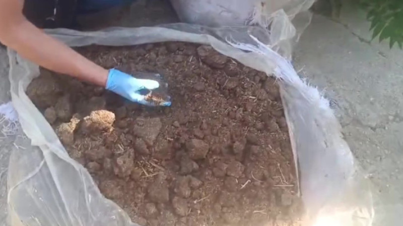 Polis ele geçirdi! Tam 141 kilogram  