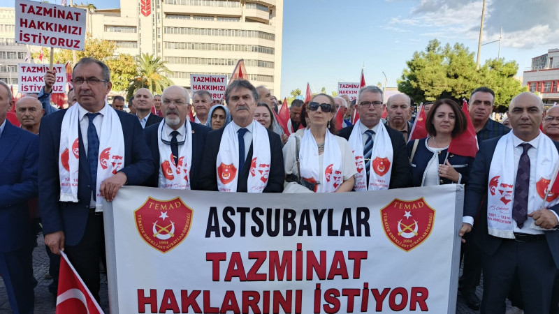 Emekli astsubaylar verilen sözlerin yerine getirilmesini istedi
