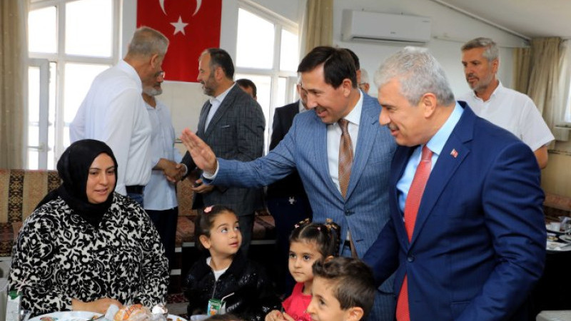 Vatandaşlarla buluştular