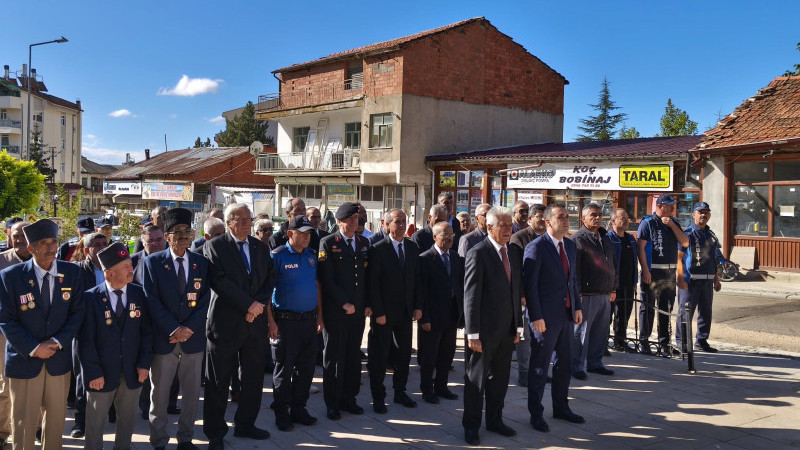   Şanlı gaziler, Hüyük’te de unutulmadı  