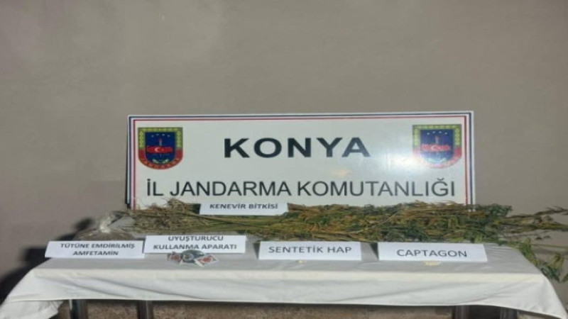 Jandarmadan üç farklı ilçede zehir tacirlerine operasyon  