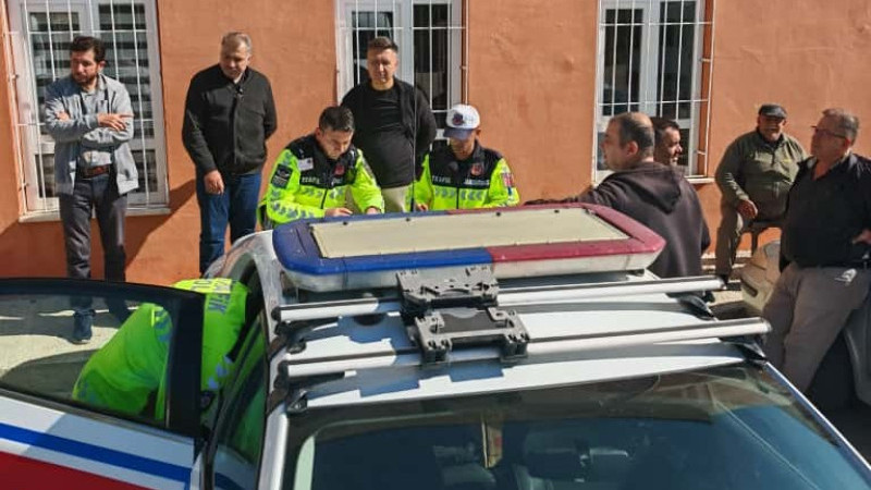 Hüyük'te taşımalı eğitim servis sürücülerine hem eğitim hem de denetim