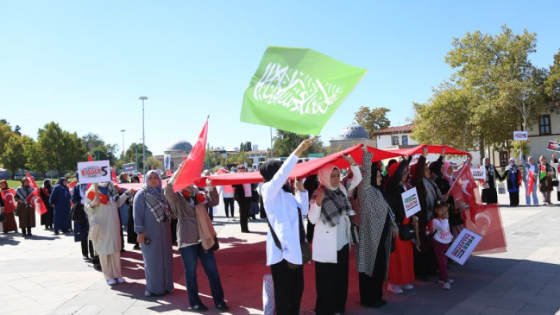 Gazze’deki zulme karşı sessiz haykırış!