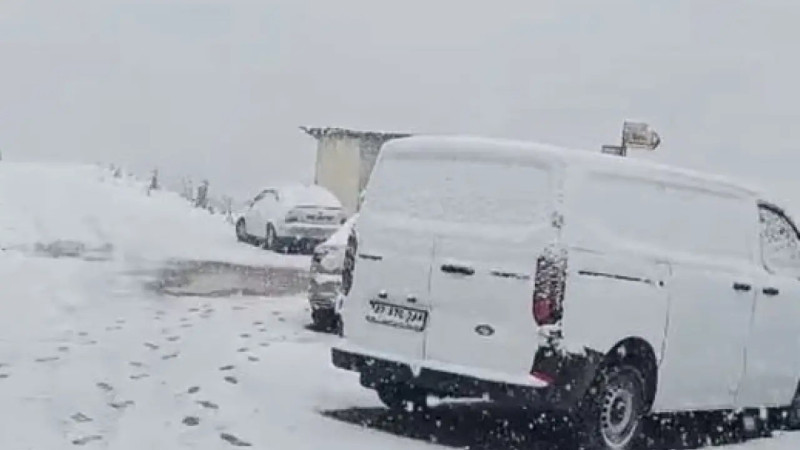 Sonbaharda kar sürprizi