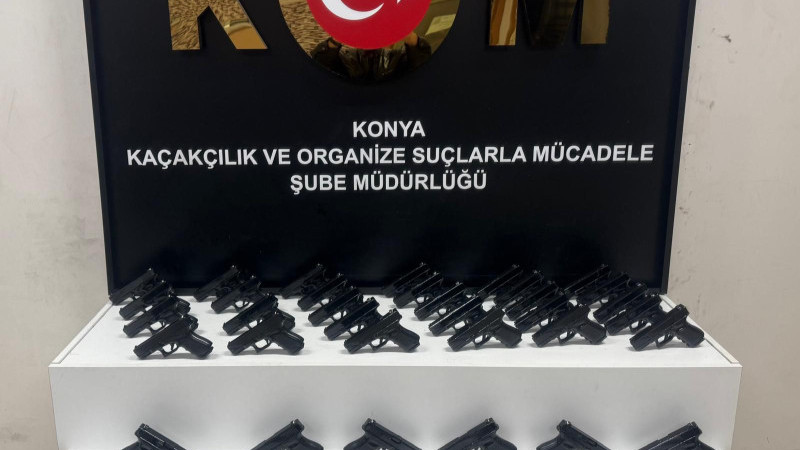 Beyşehir'de polisten kaçak silah operasyonları!