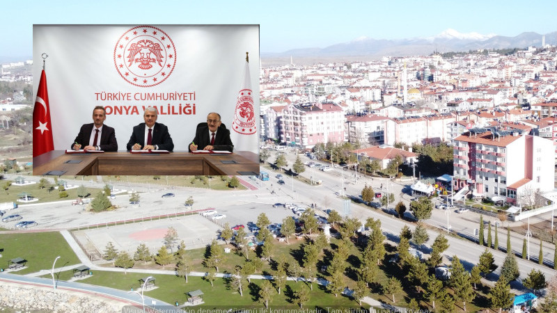 Beylerin şehrine göl manzaralı Hükümet Konağı!