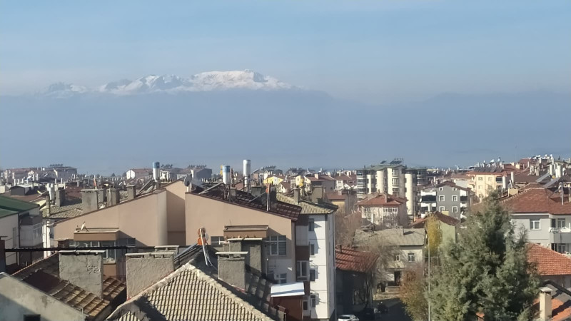 Beyşehir Gölü gözden kayboldu