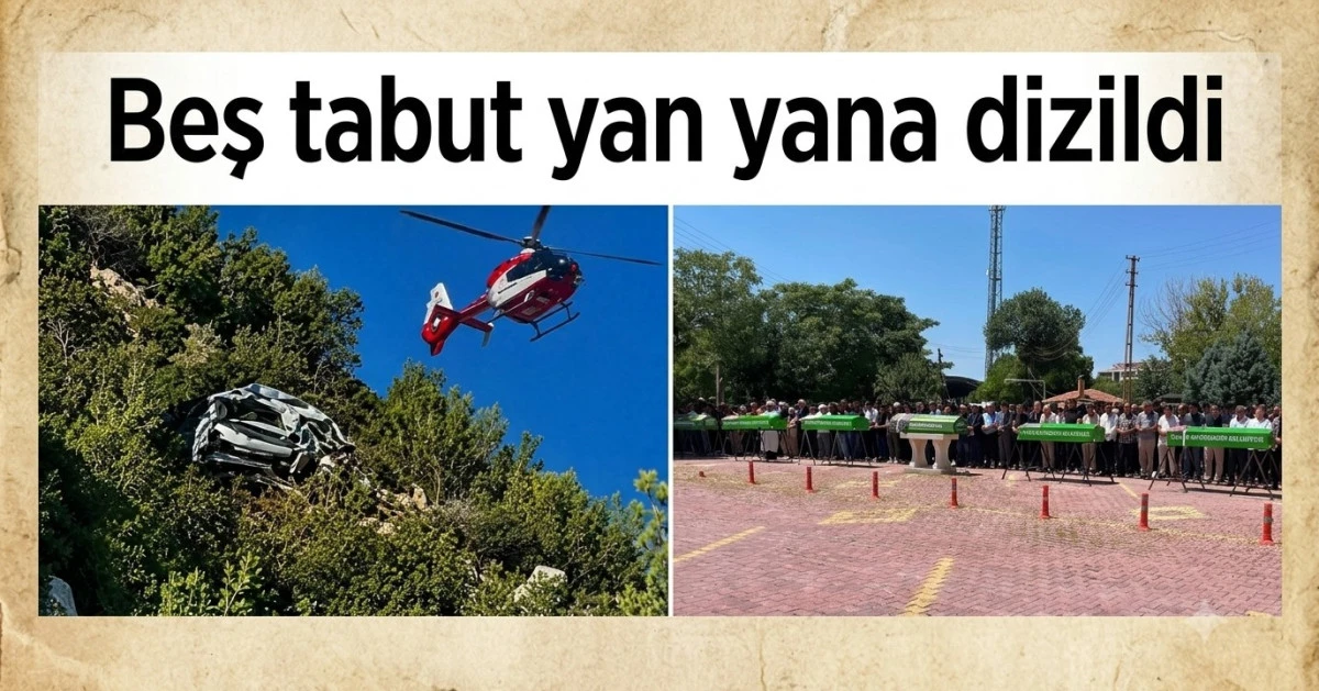 5 can g&ouml;zyaşlarıyla uğurlandı