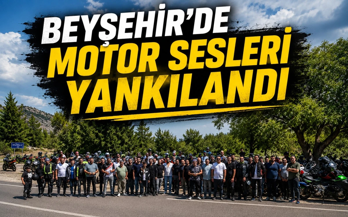 70 motosikletli aynı tutkuda buluştu