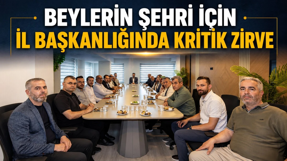 AK Parti&rsquo;de Beyşehir mesaisi