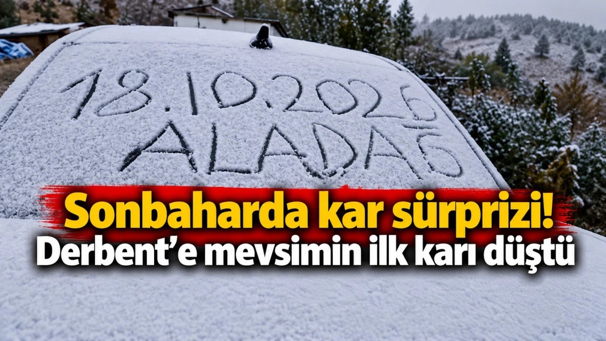 Aladağ beyaza b&uuml;r&uuml;nd&uuml;