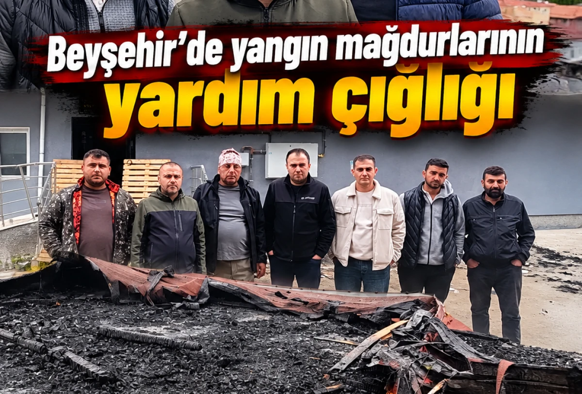 Alevler s&ouml;nd&uuml;, &ccedil;aresizlik kaldı