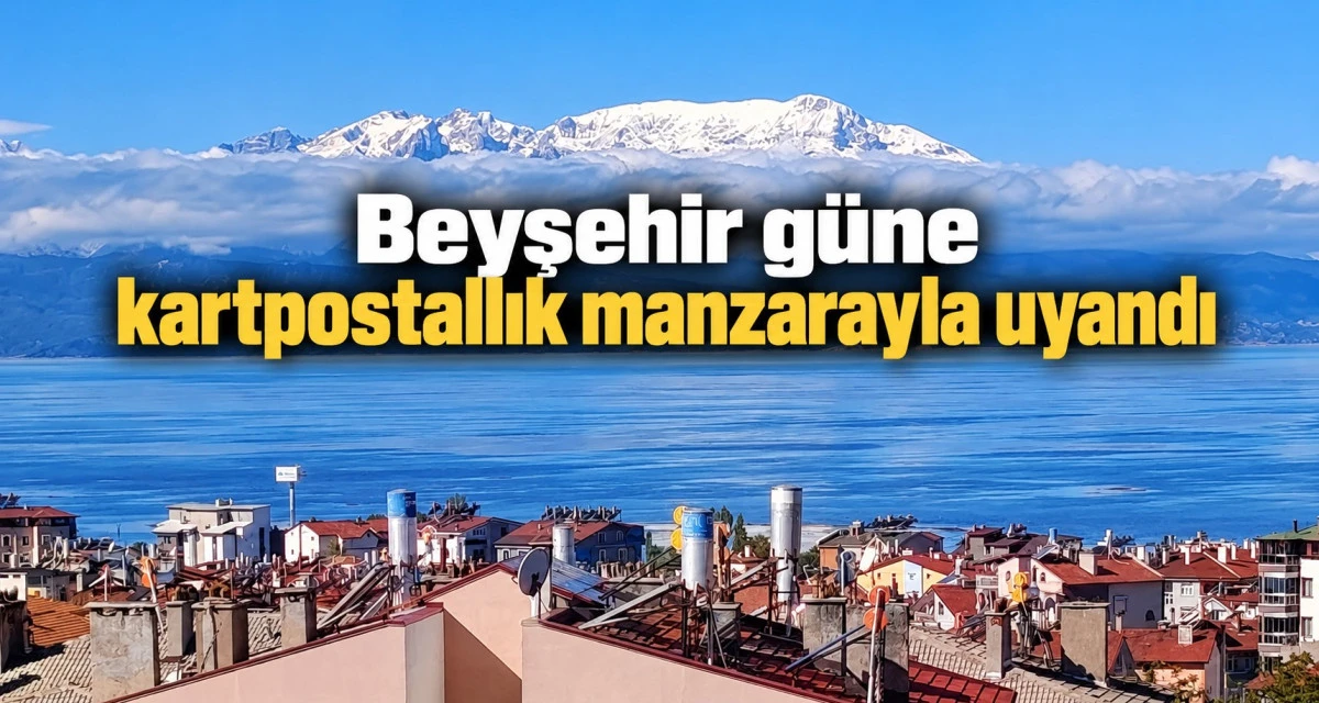 Anamas Dağı beyaz gelinliğini giydi