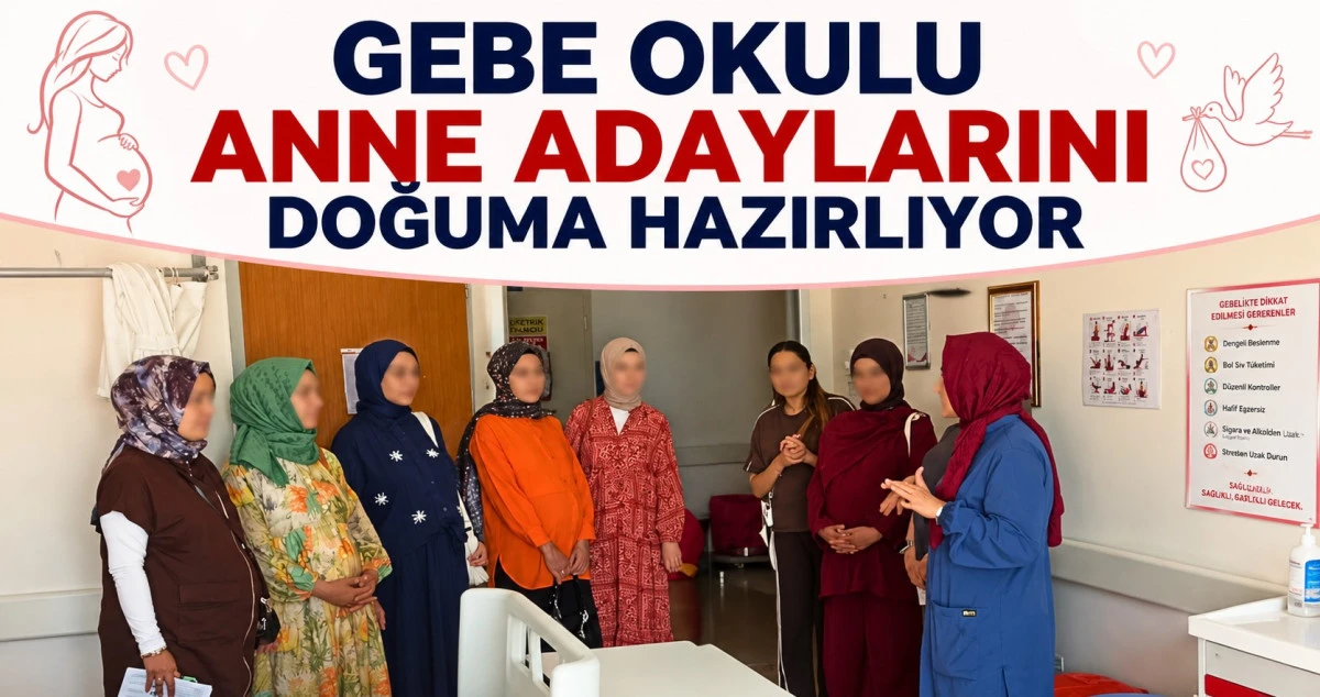 Anne adaylarına doğum &ouml;ncesi rehberlik