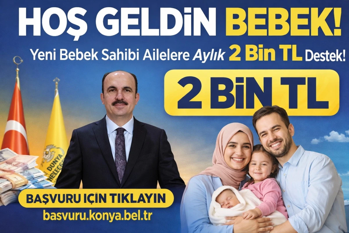 Aylık 2 bin TL&rsquo;lik bebek yardımı başlıyor