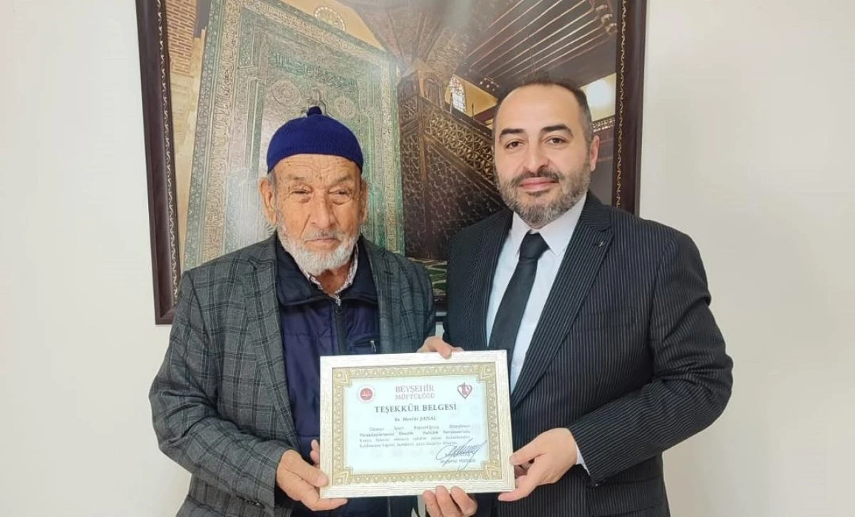 Azmin yaşı yok! Yıllar ge&ccedil;ti, hafızlık unutulmadı