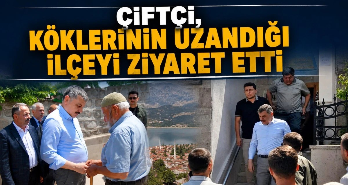 Bakan &Ccedil;ift&ccedil;i dede yurdu Seydişehir'de