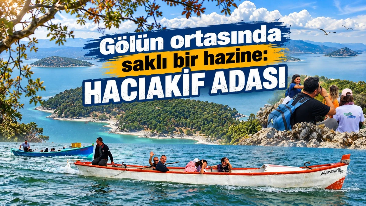 Balık&ccedil;ı tekneleriyle adaya &ccedil;ıktılar