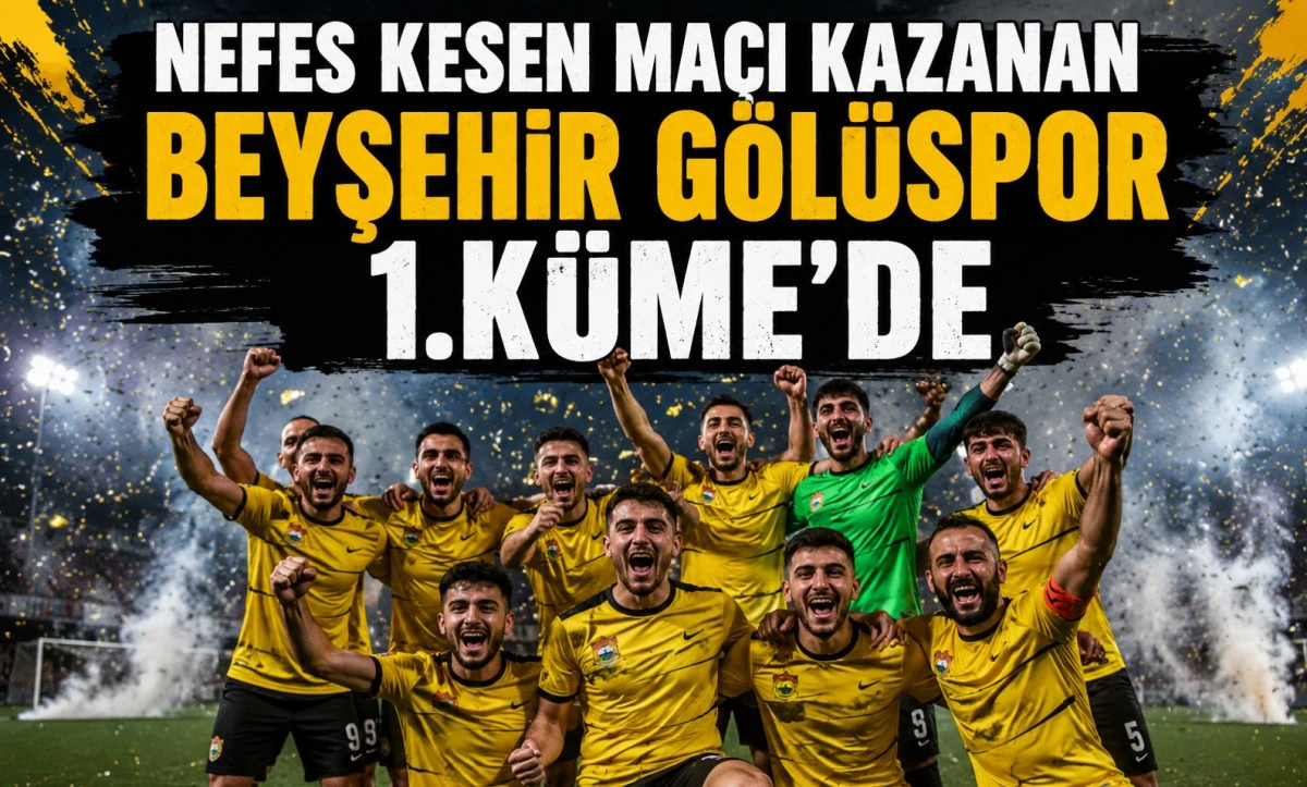 Baraj ma&ccedil;ında mutlu son!