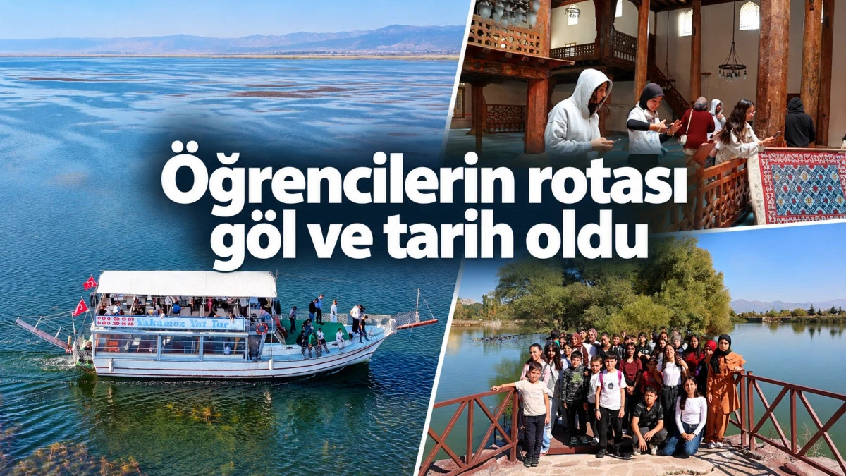 Başarılı &ouml;ğrencilerin rotası Beyşehir ve Seydişehir