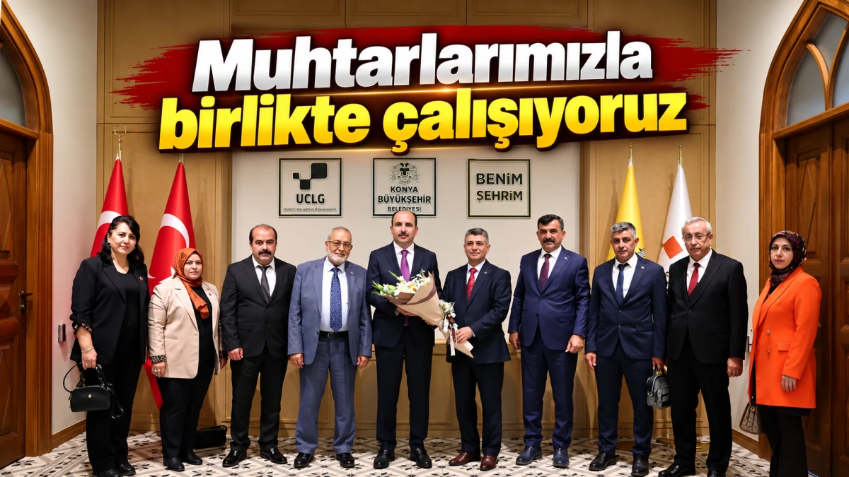 Başkan Altay, muhtarlarla buluştu